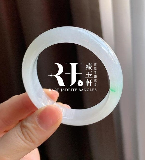 冰飄綠花貴妃鐲