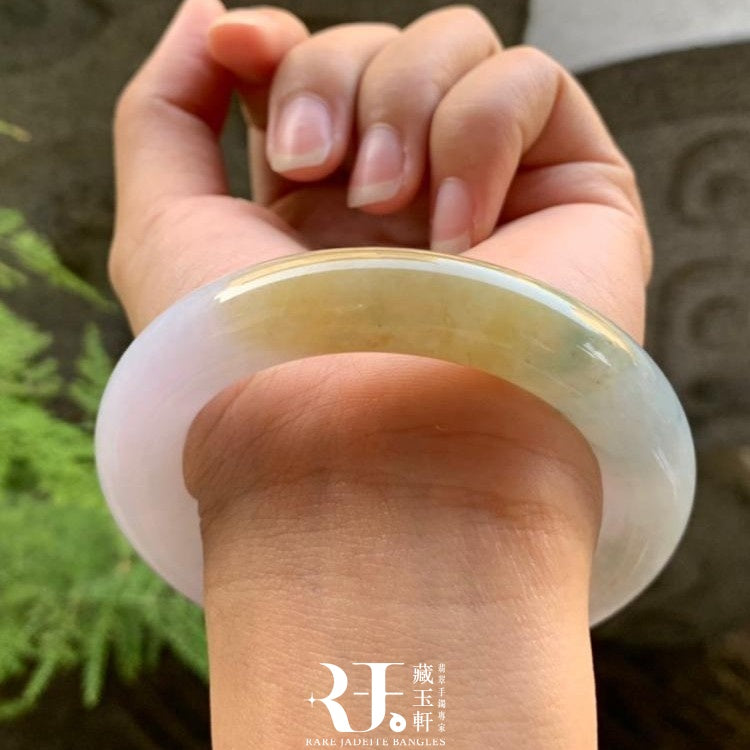 糯冰三彩福鐲