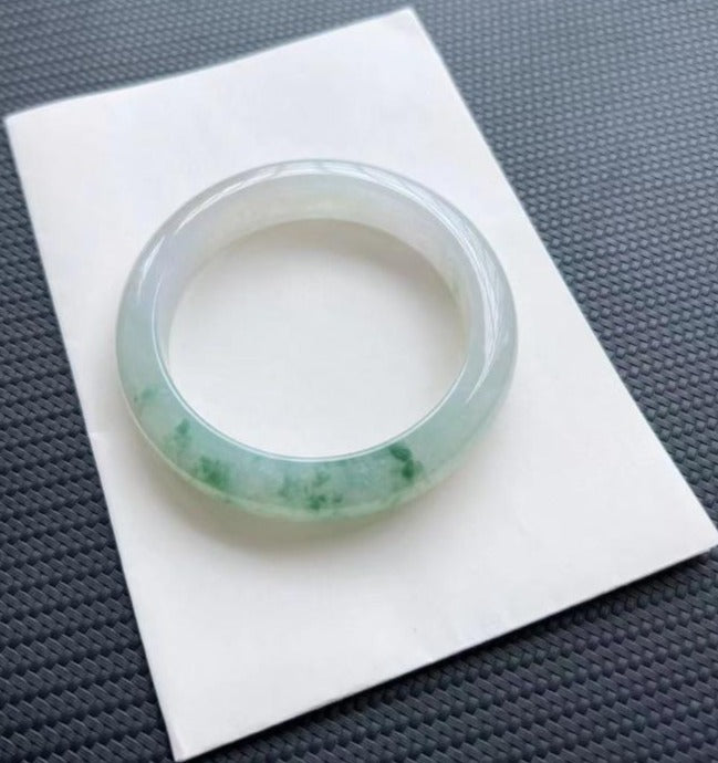 糯冰飄花平安鐲