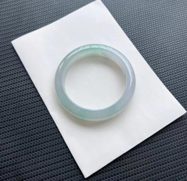 晴水藍花平安鐲