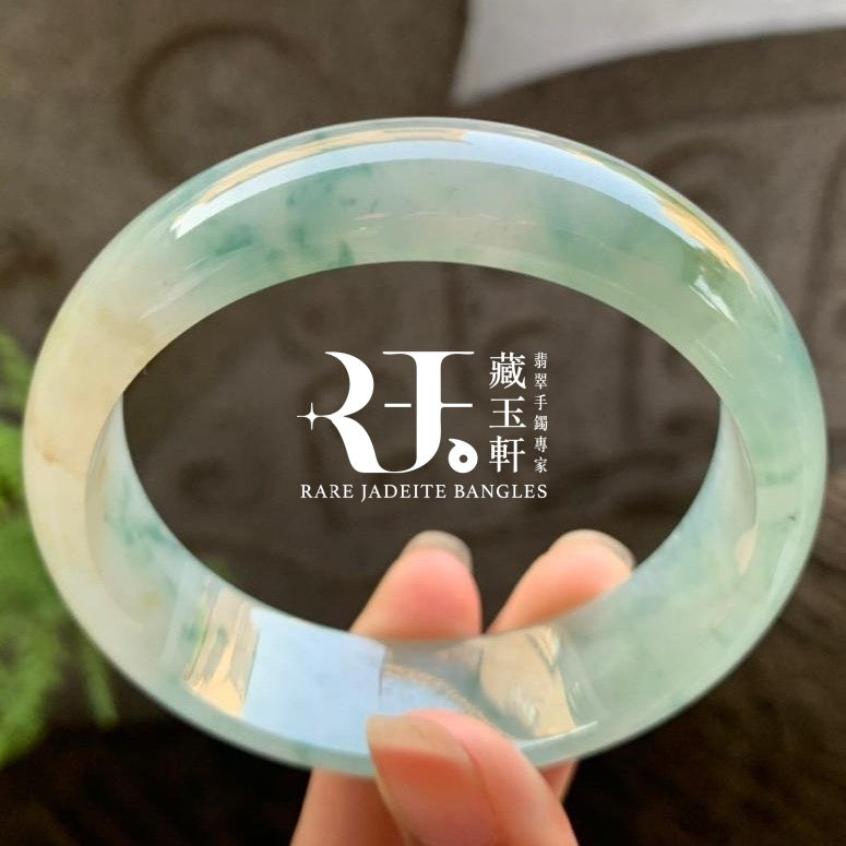 飄花灑金平安鐲