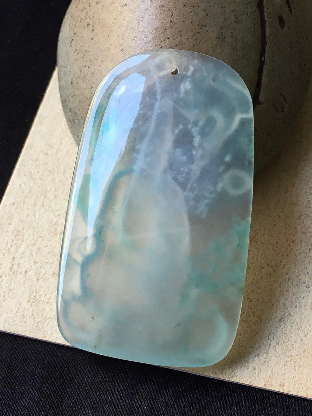 高冰飄綠觀音牌