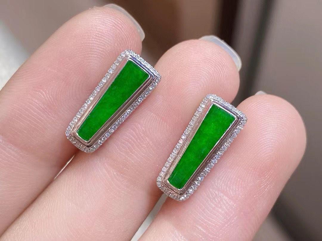 翠陽綠無事牌耳飾