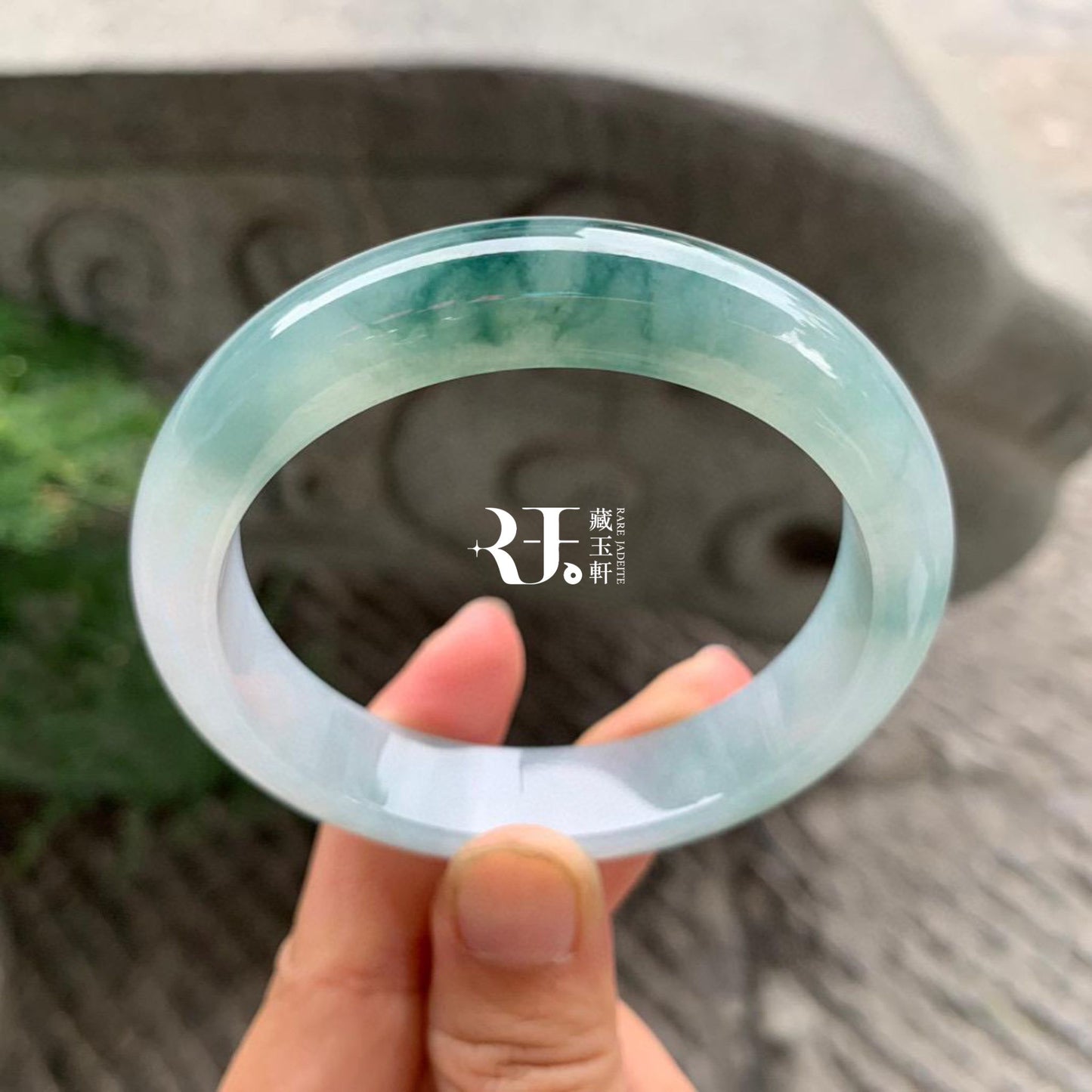 冰飄花正圈手鐲