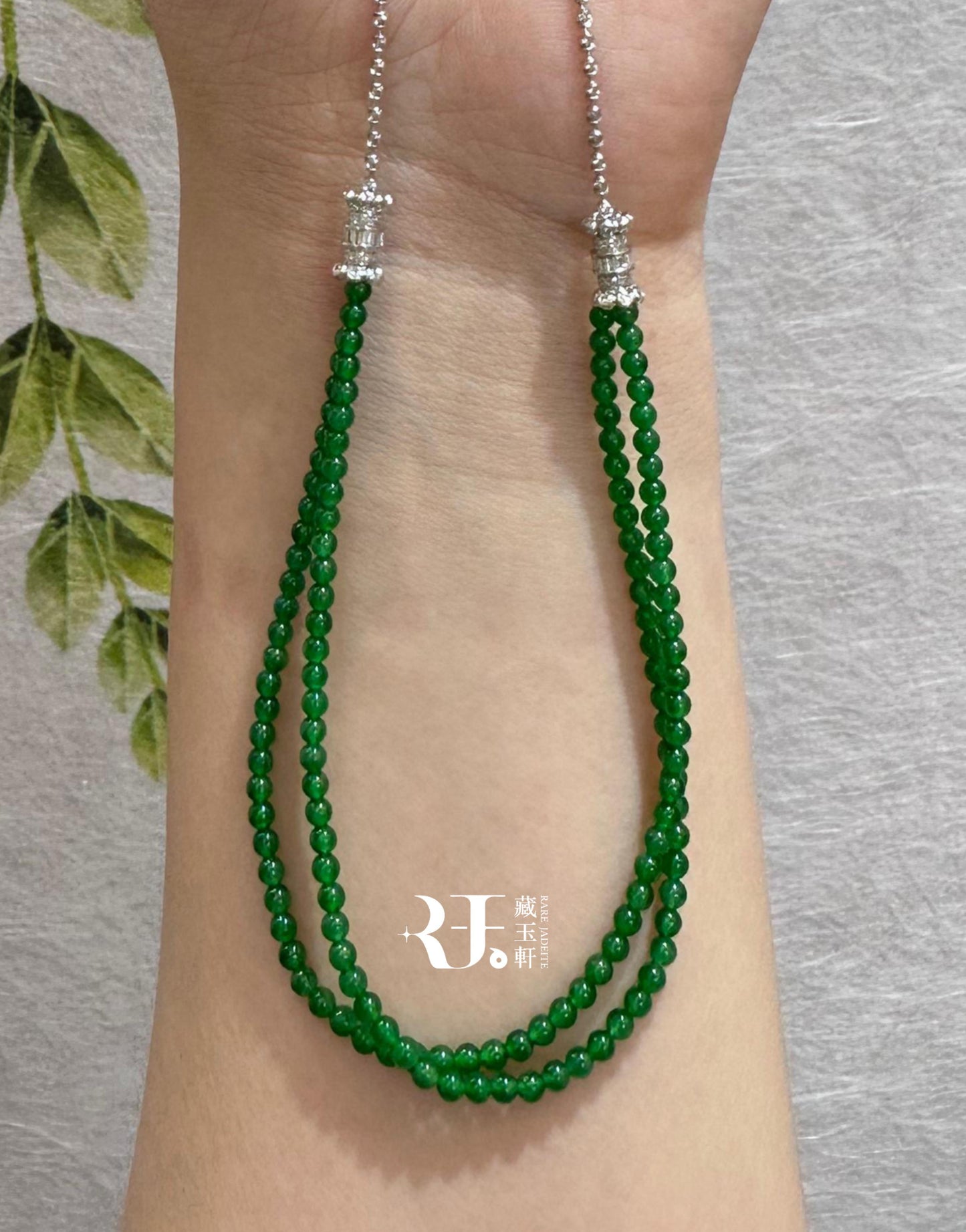 冰辣綠珠鍊兩用款