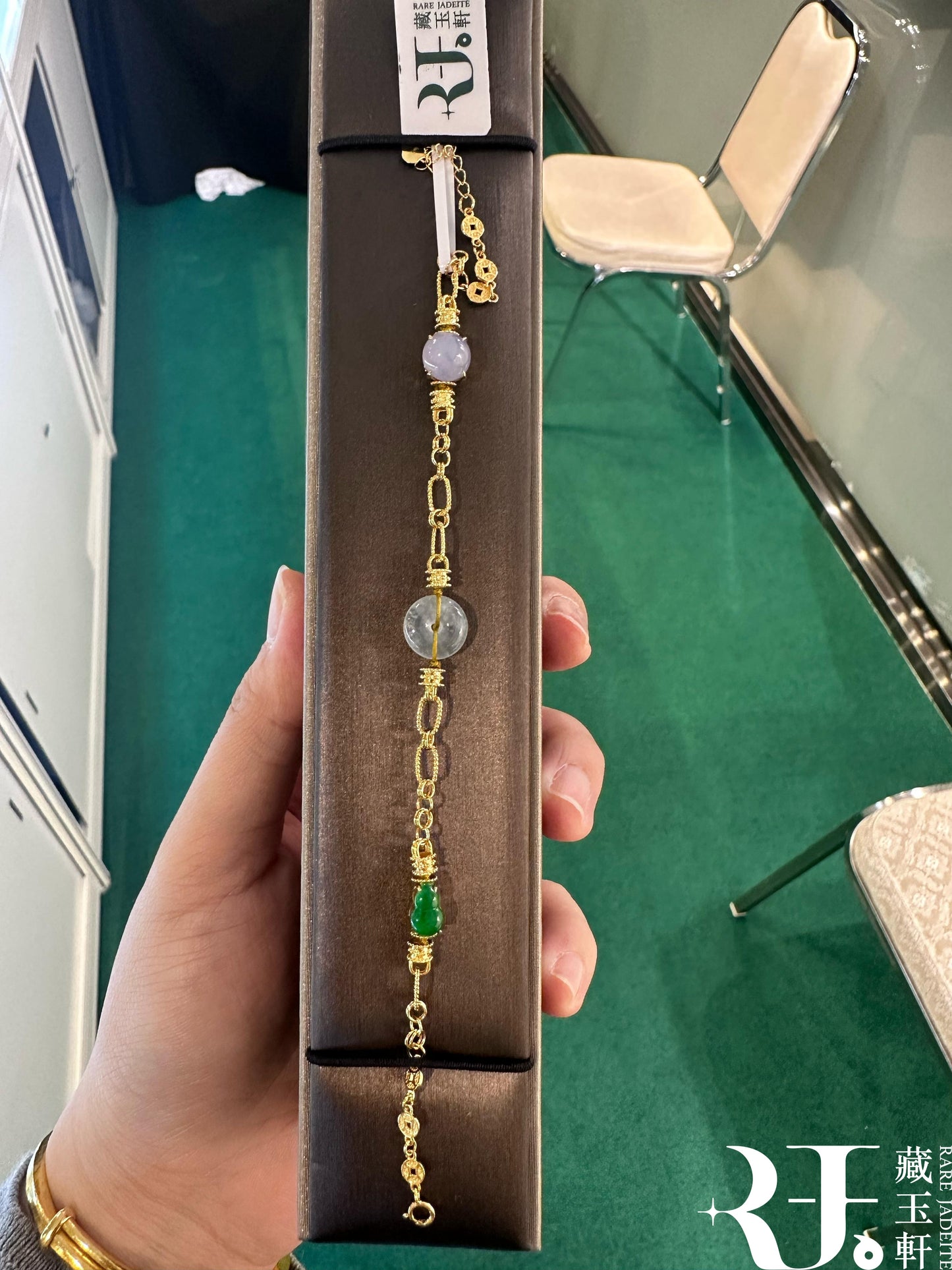 白冰平安扣手鍊