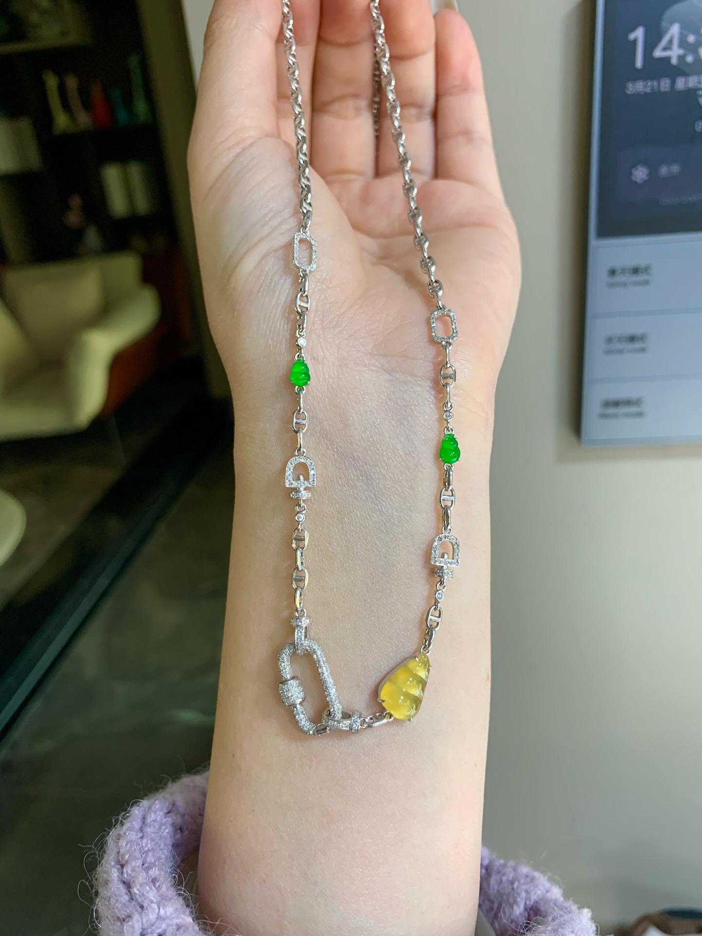 雙彩葫蘆萬用鍊