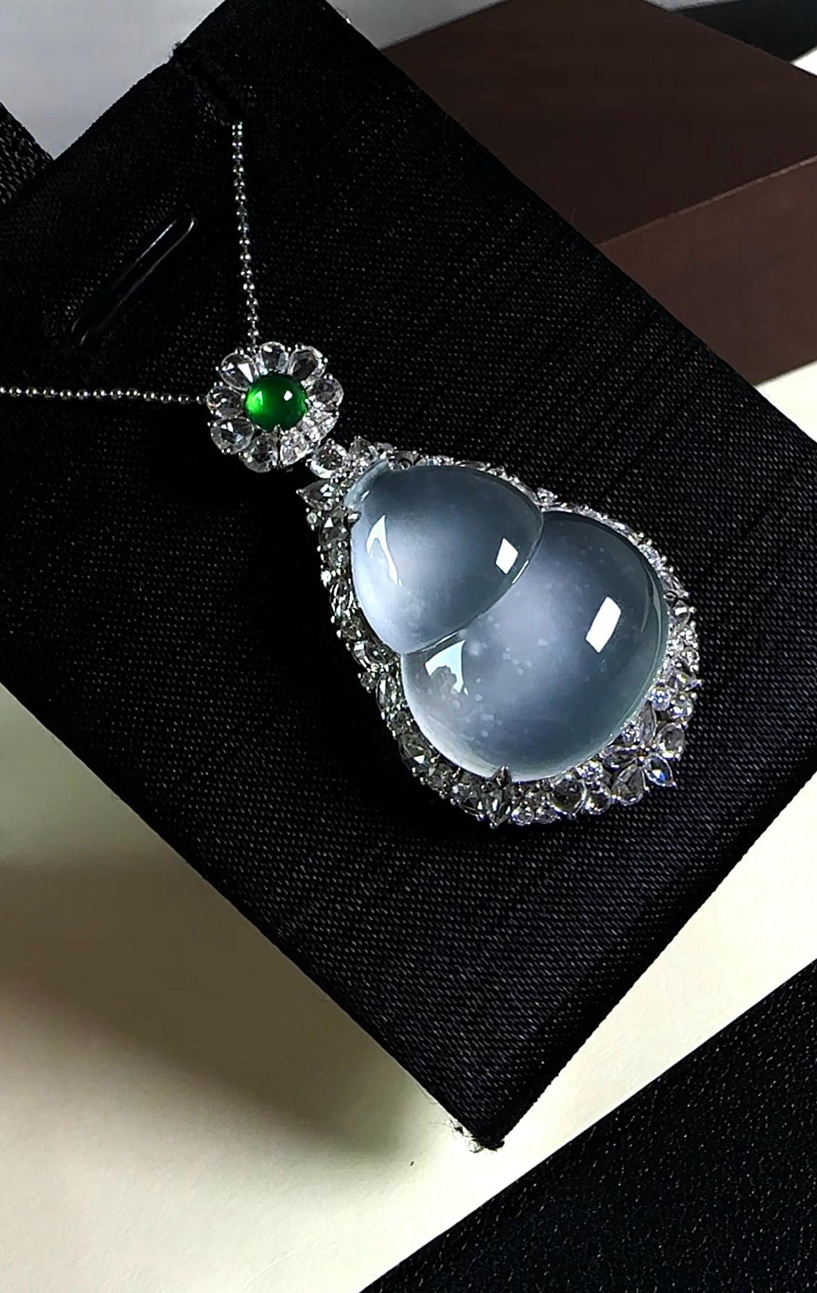 木那雪花葫蘆吊墜