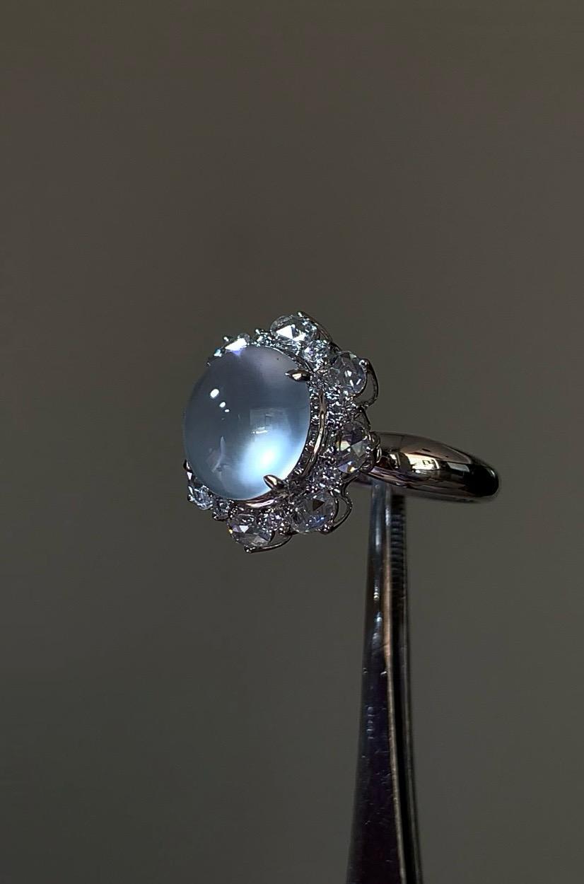 小燈泡蛋面戒指