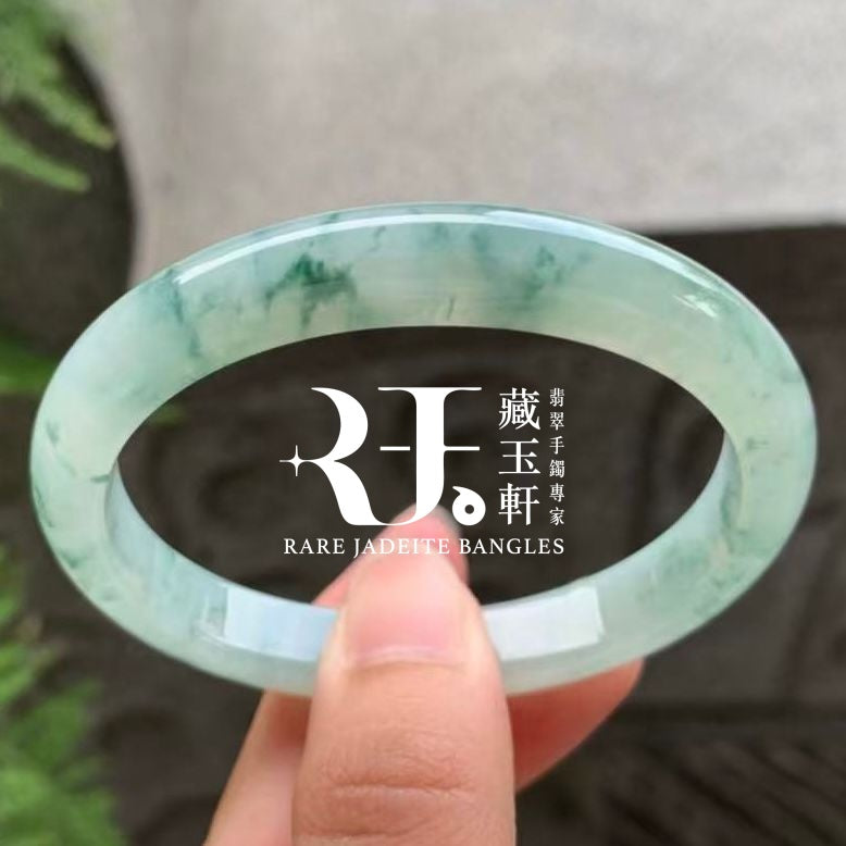 山水飄花貴妃鐲