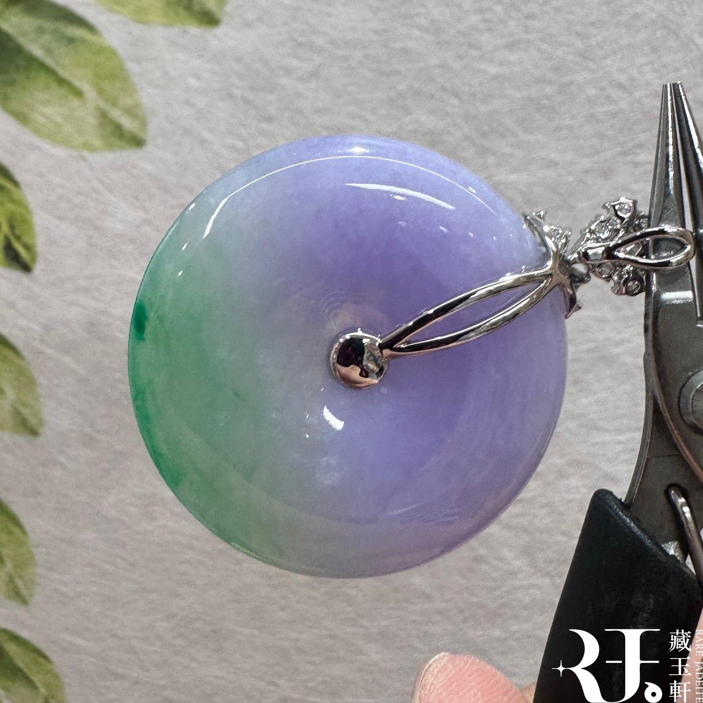 鮮豔春彩平安扣