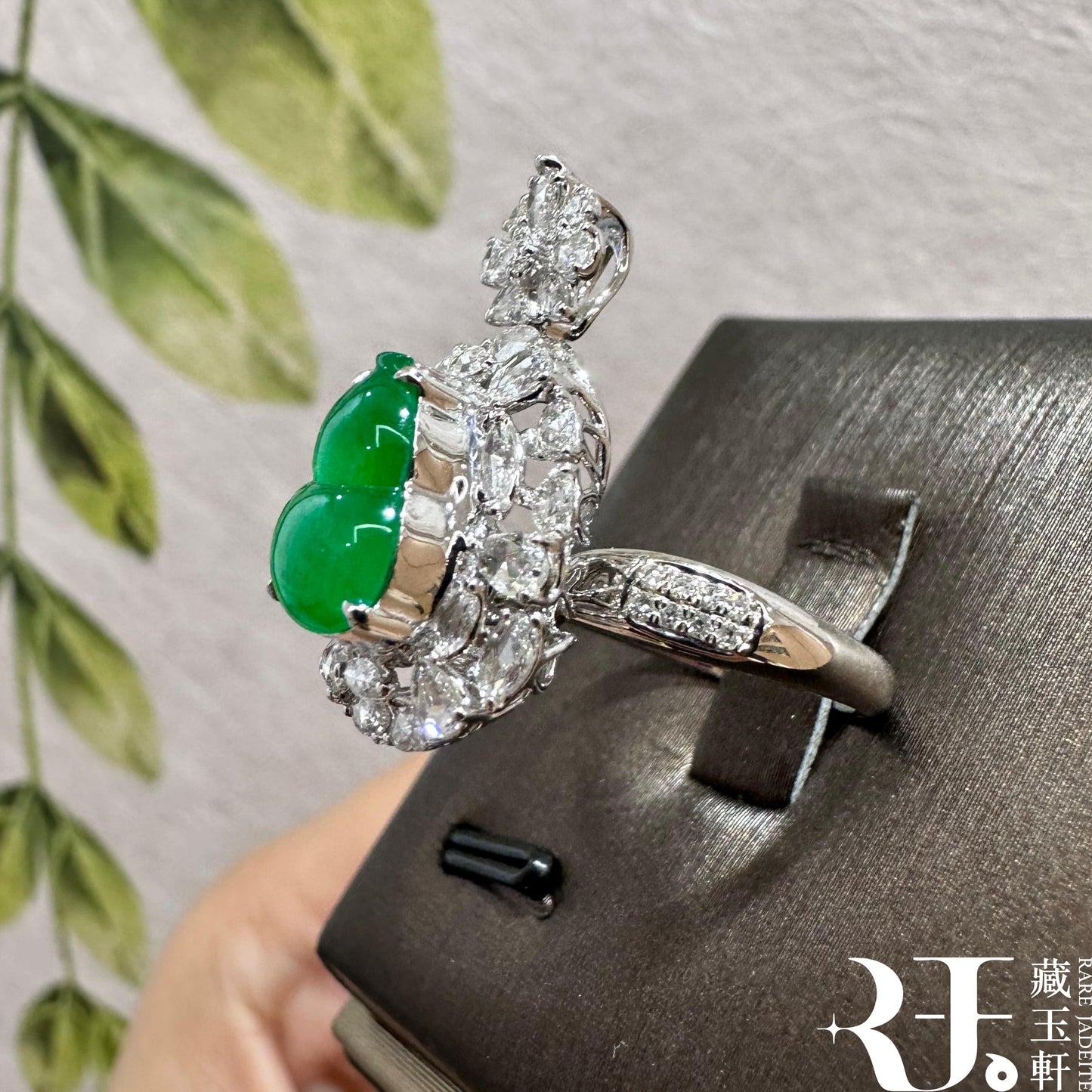 冰綠葫蘆戒指兩用款