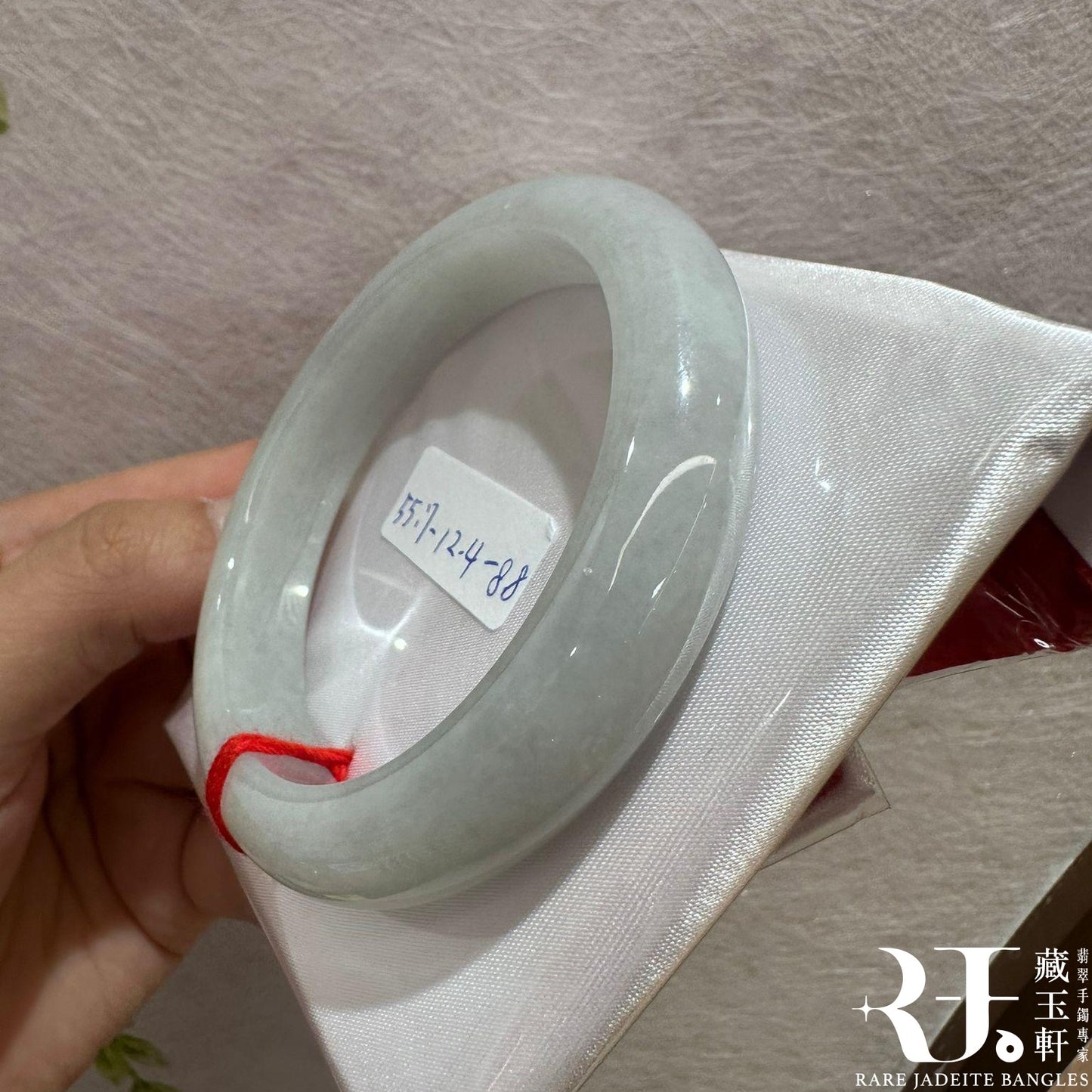 糯冰白月光手鐲55.7