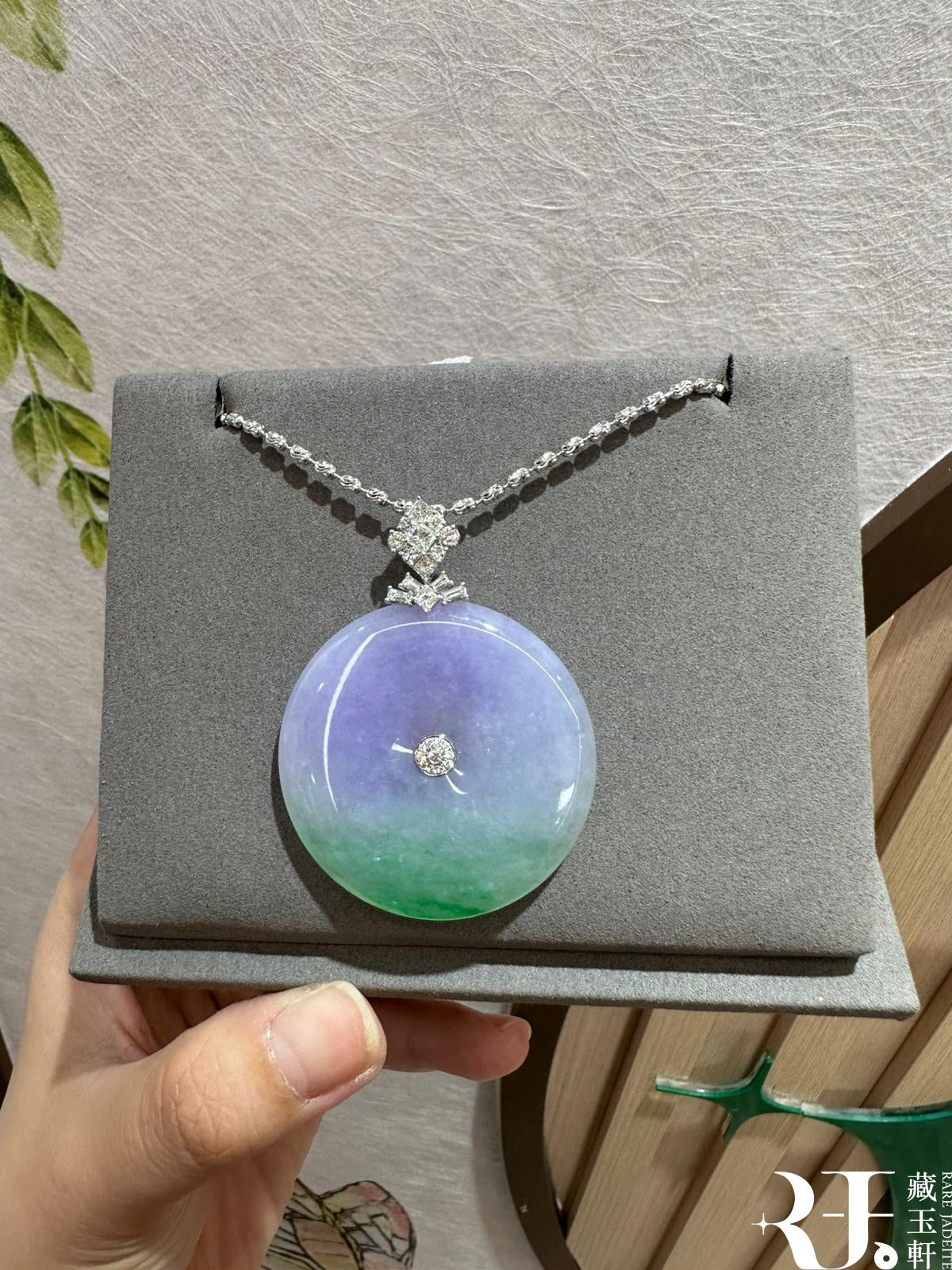 浪漫春彩平安扣