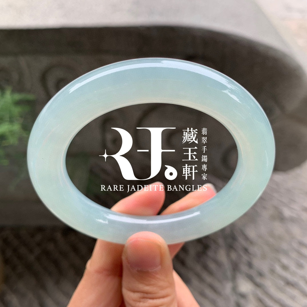 冰晴綠圓條鐲