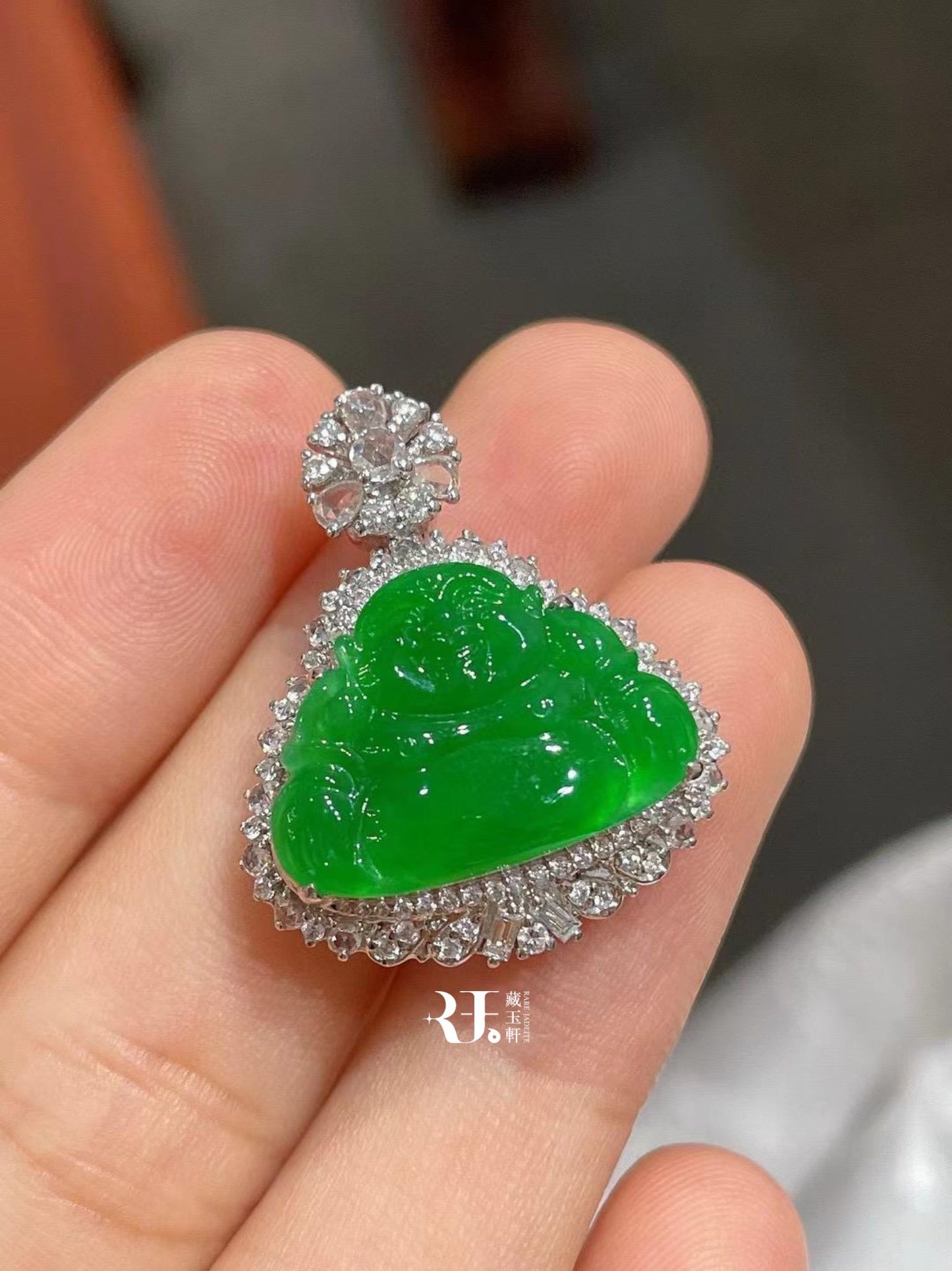 冰陽綠佛公翡翠