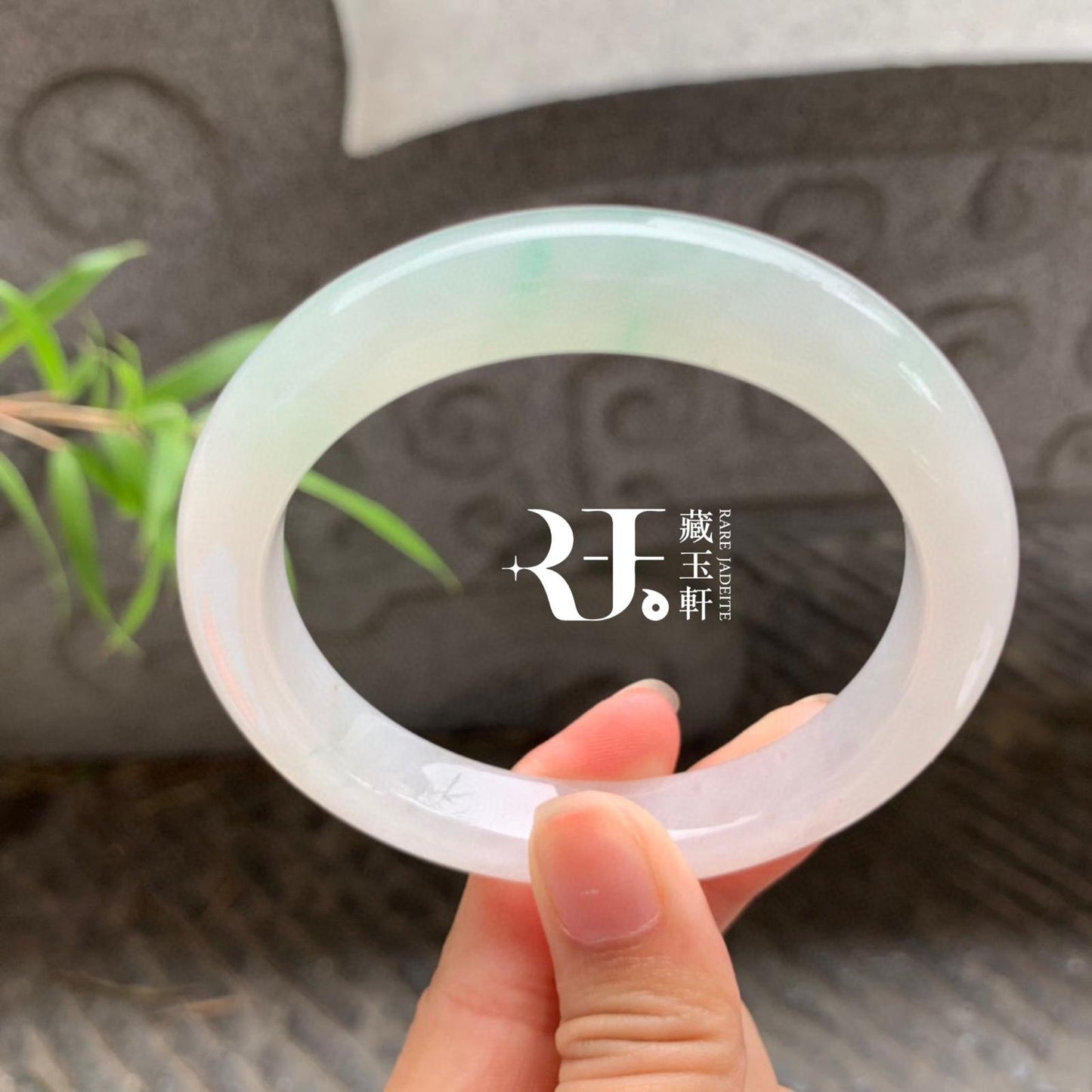 冰種晴綠平安鐲