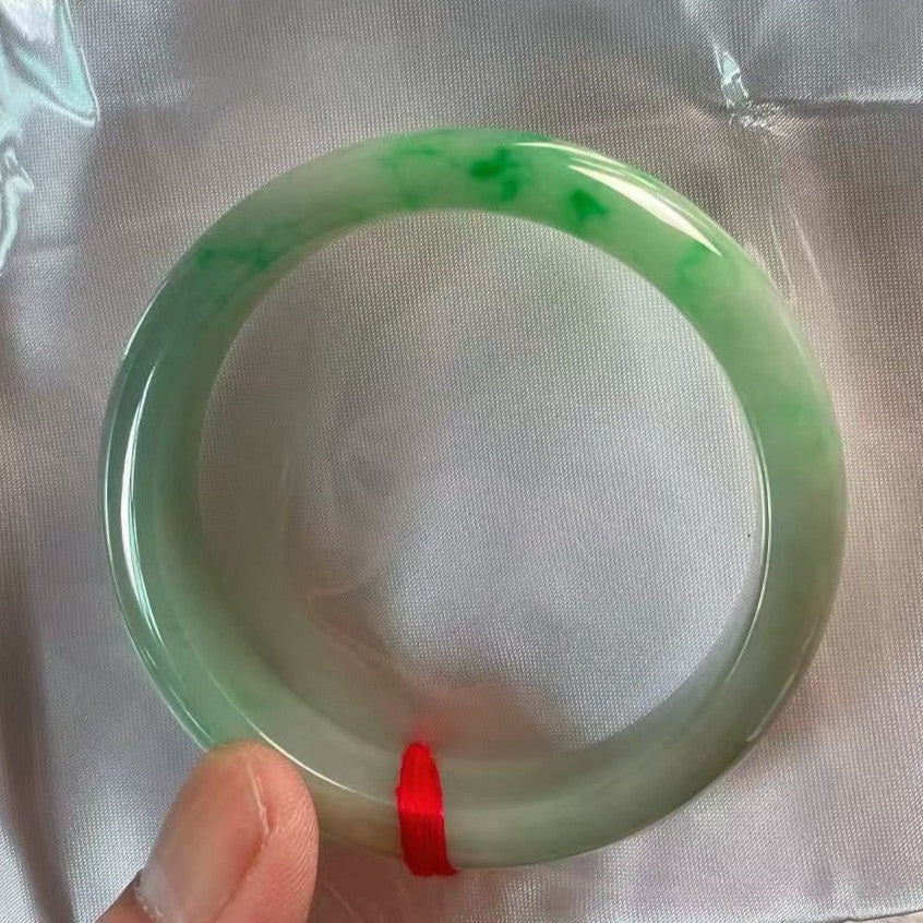 糯化飄陽綠平安鐲