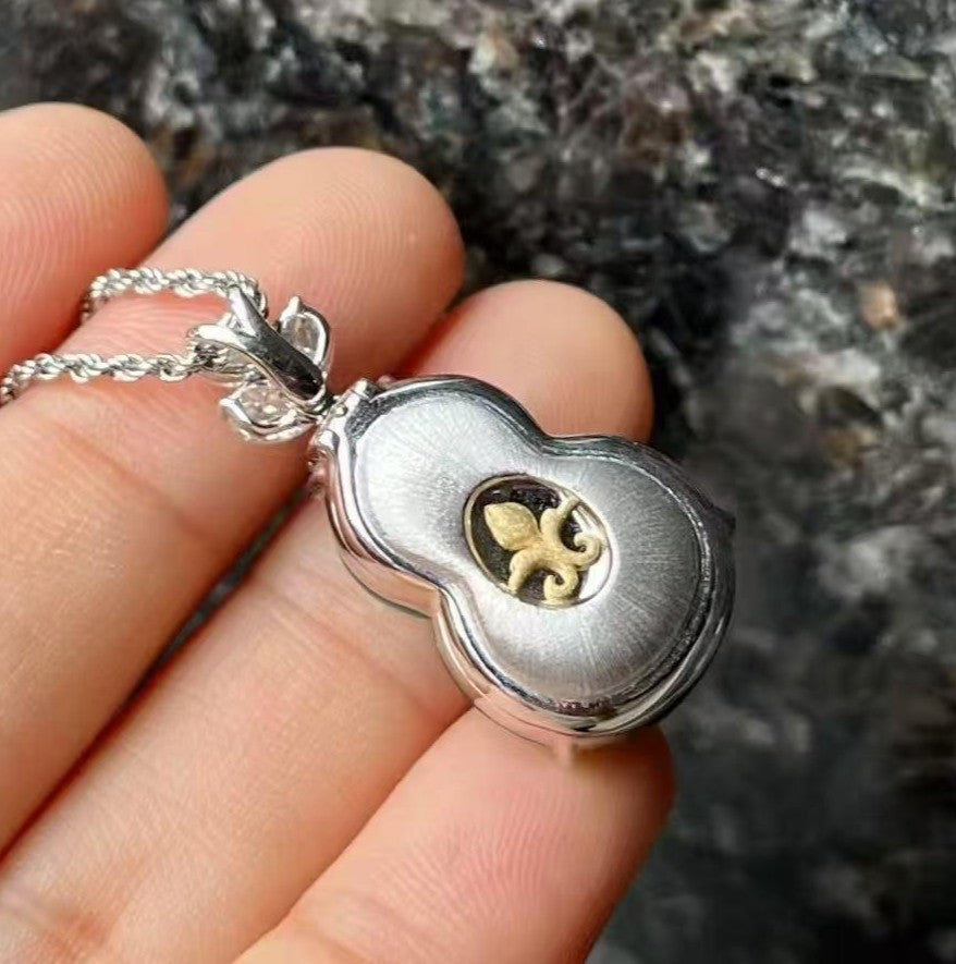 冰甜綠葫蘆吊墜