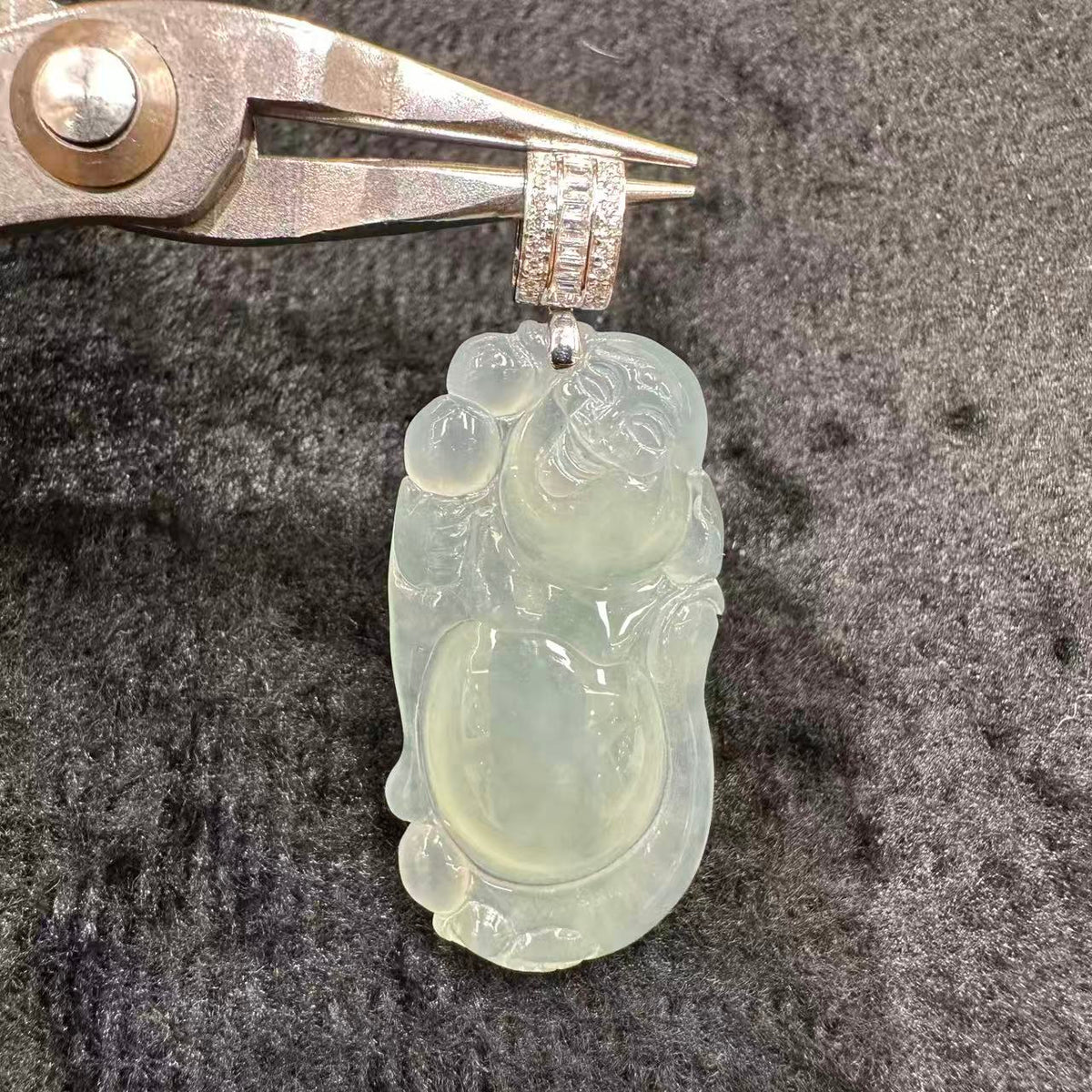 翡翠布袋佛