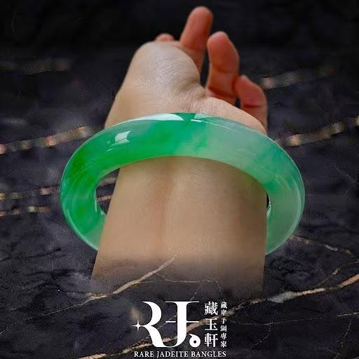 冰陽綠花福鐲