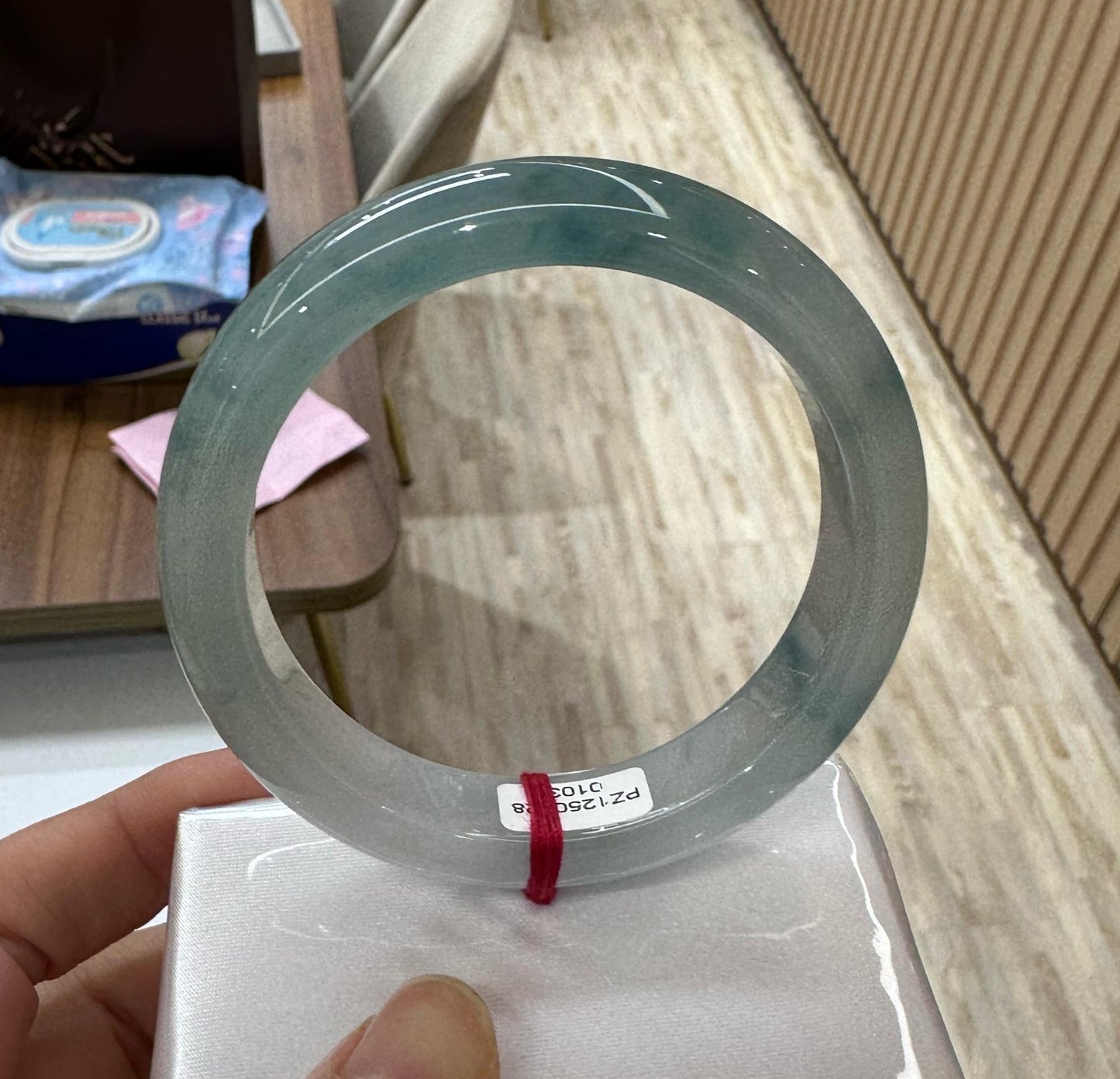 清泉飄花平安鐲