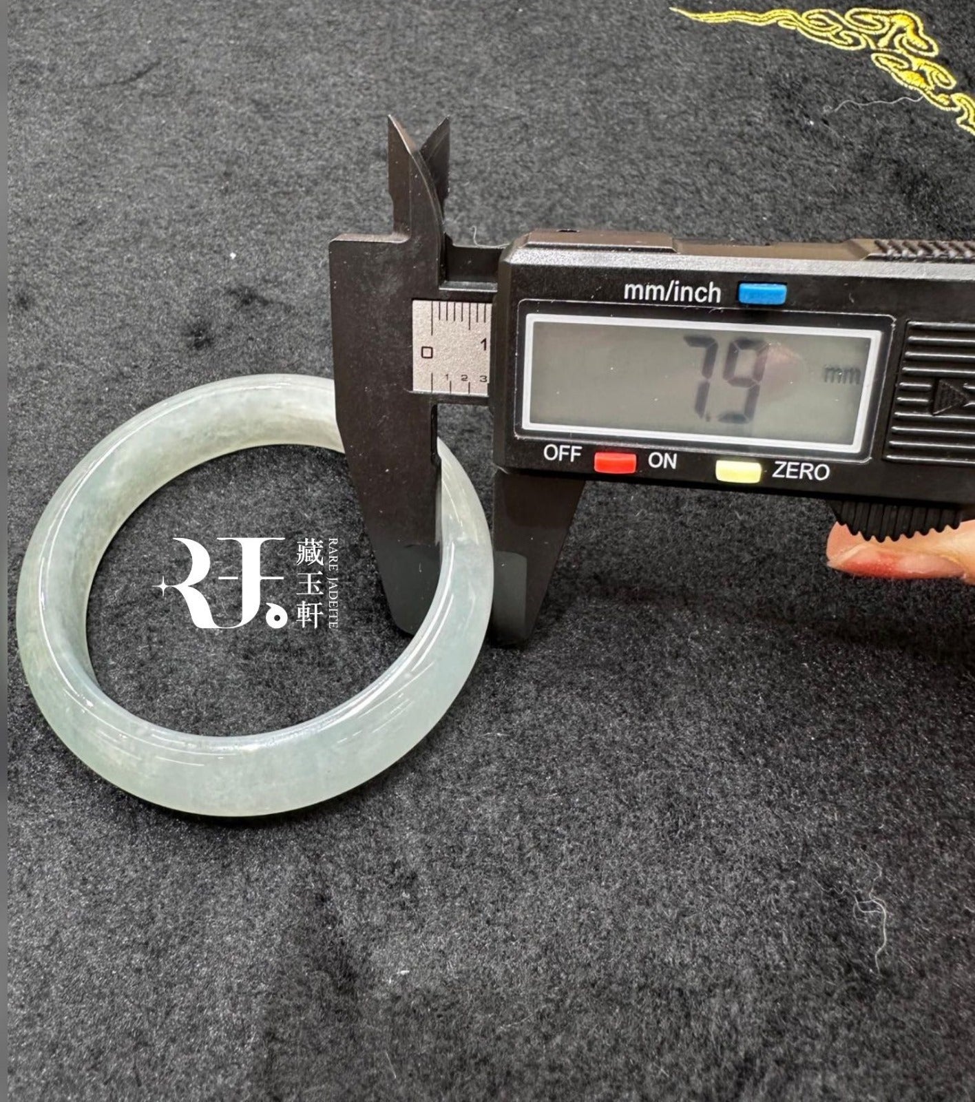 晴綠寬輪胎平安鐲