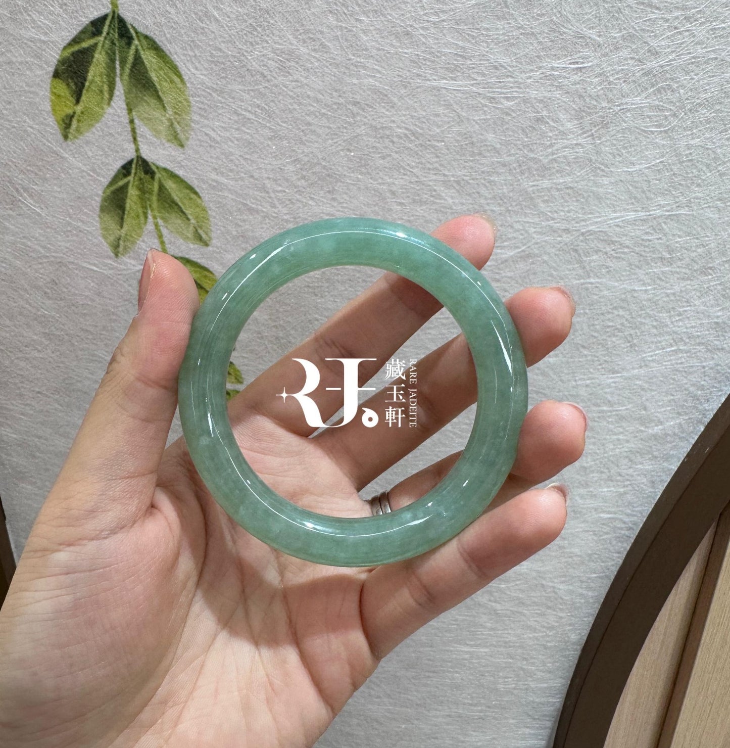 冰種滿綠福鐲