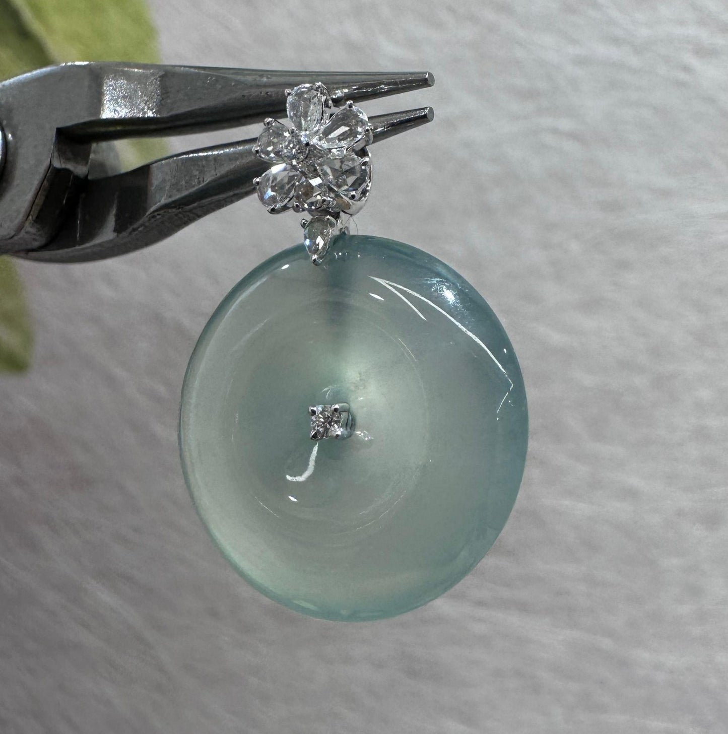 木那晴綠平安扣