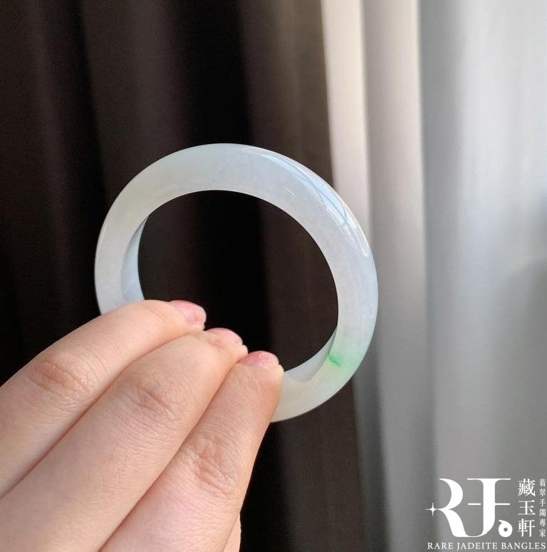 冰飄綠花貴妃鐲