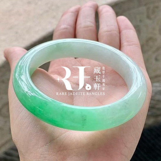 冰飄陽綠花平安鐲