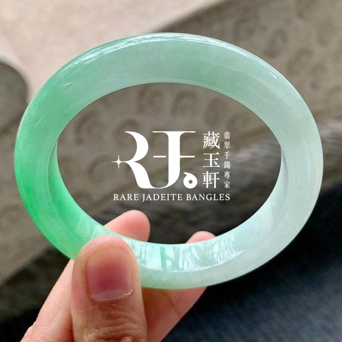 冰飄陽綠花平安鐲