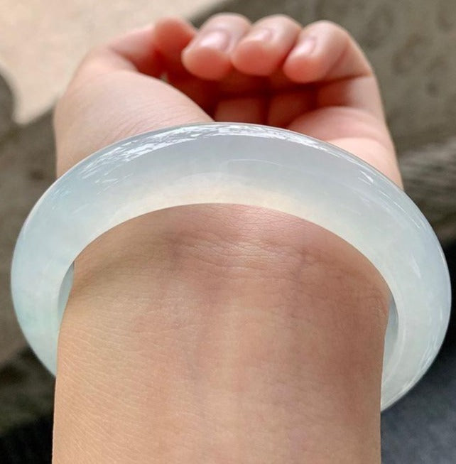 晴水飄花平安鐲