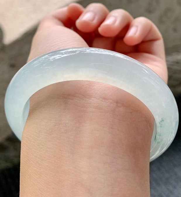 晴水飄花平安鐲