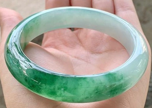 冰飄辣陽綠平安鐲