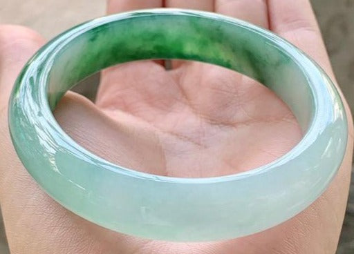 冰飄辣陽綠平安鐲