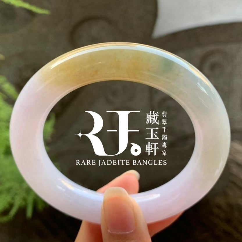 糯冰三彩福鐲