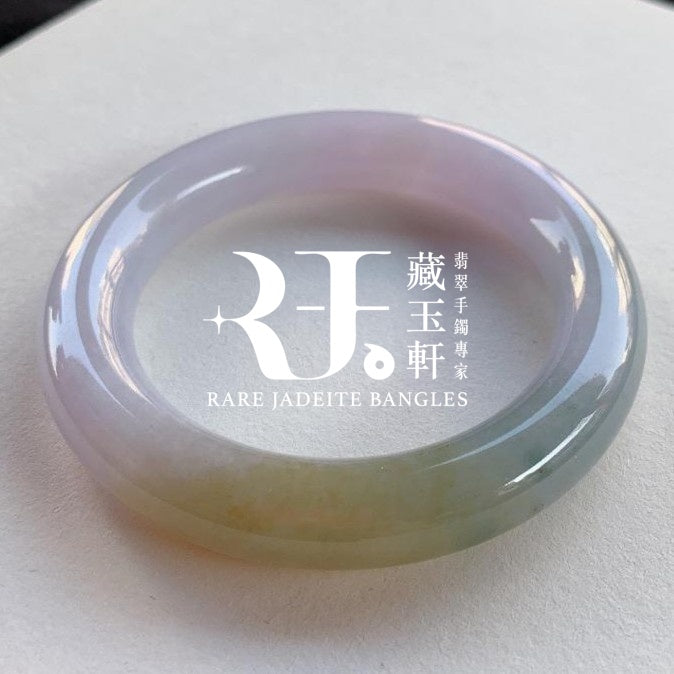 糯冰三彩福鐲