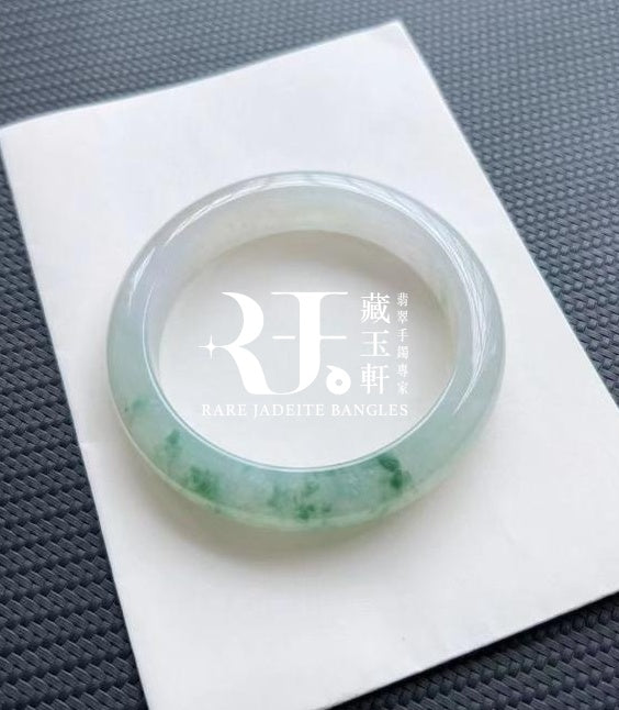 糯冰飄花平安鐲