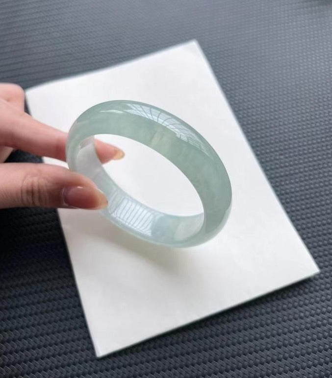 晴綠寬輪胎平安鐲