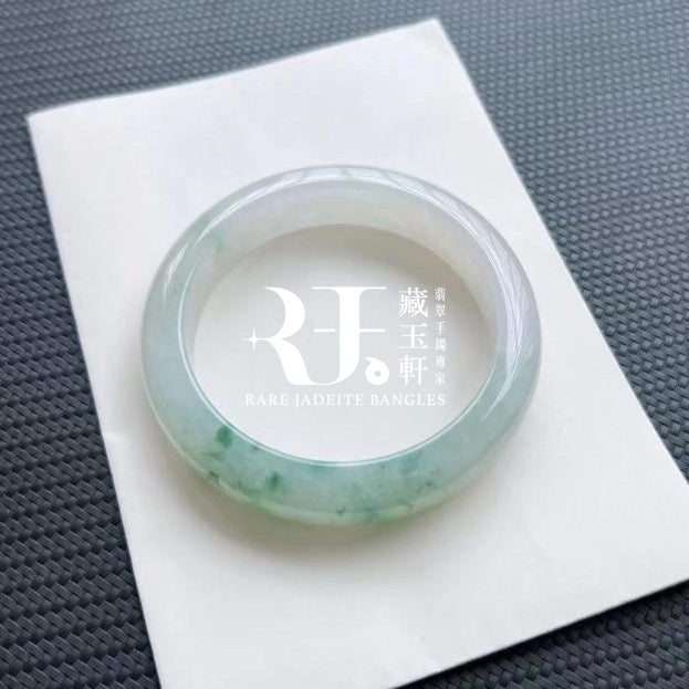 糯冰飄花平安鐲