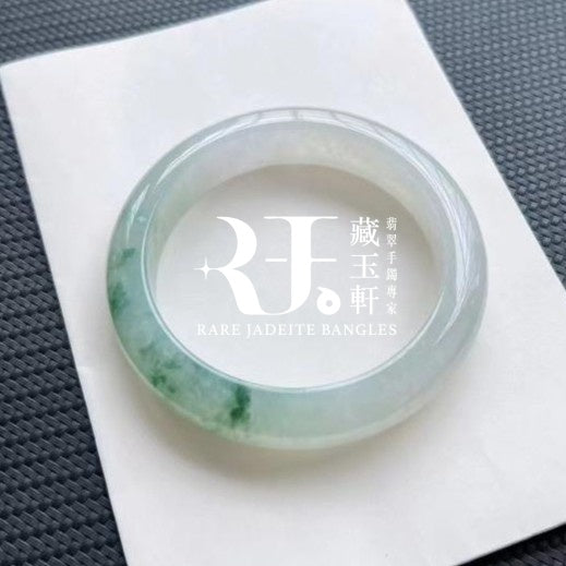 糯冰飄花平安鐲
