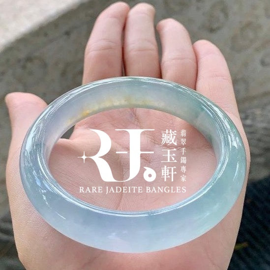 高冰三彩平安鐲