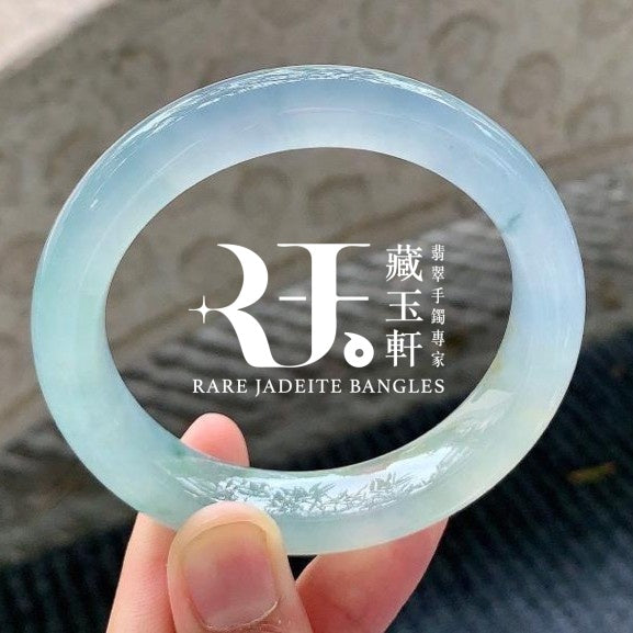 高冰三彩平安鐲