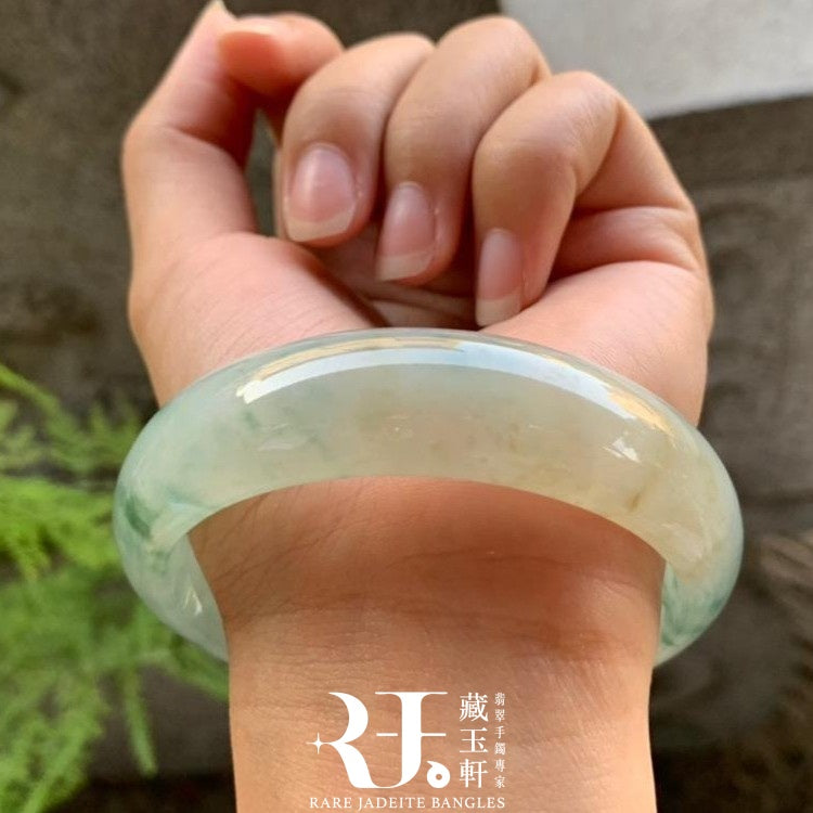 飄花灑金平安鐲