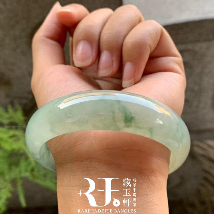 飄花灑金平安鐲