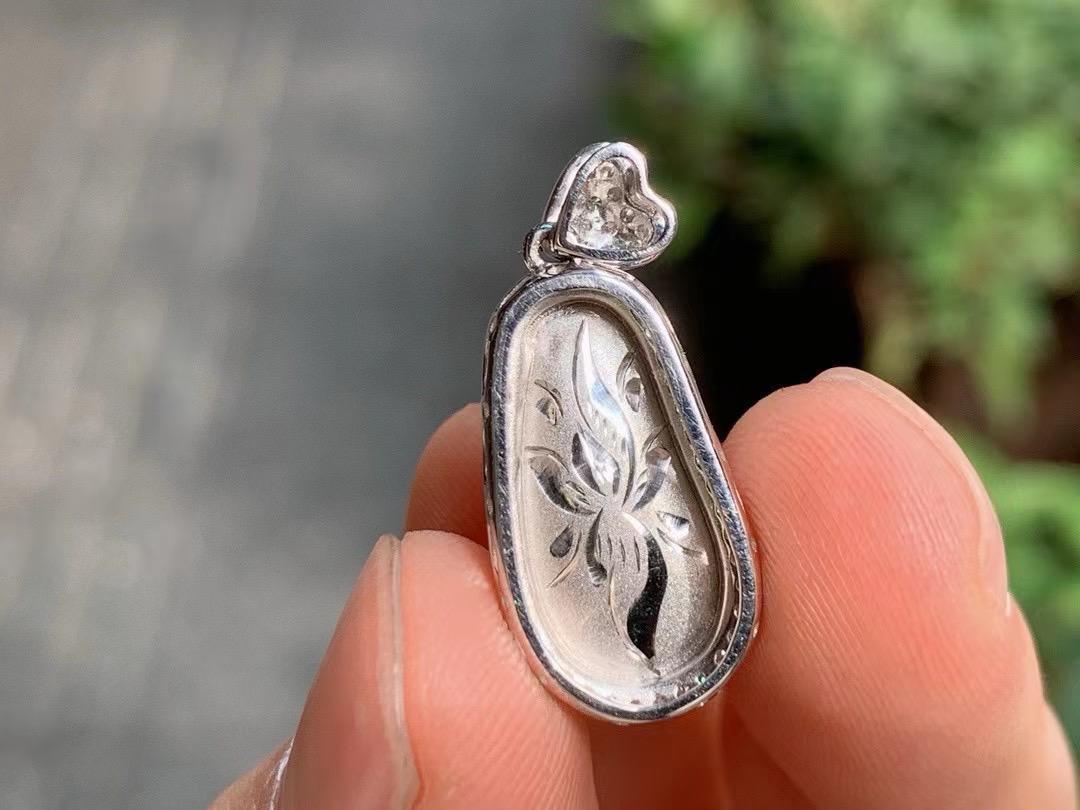 冰辣綠葫蘆瓜吊墜