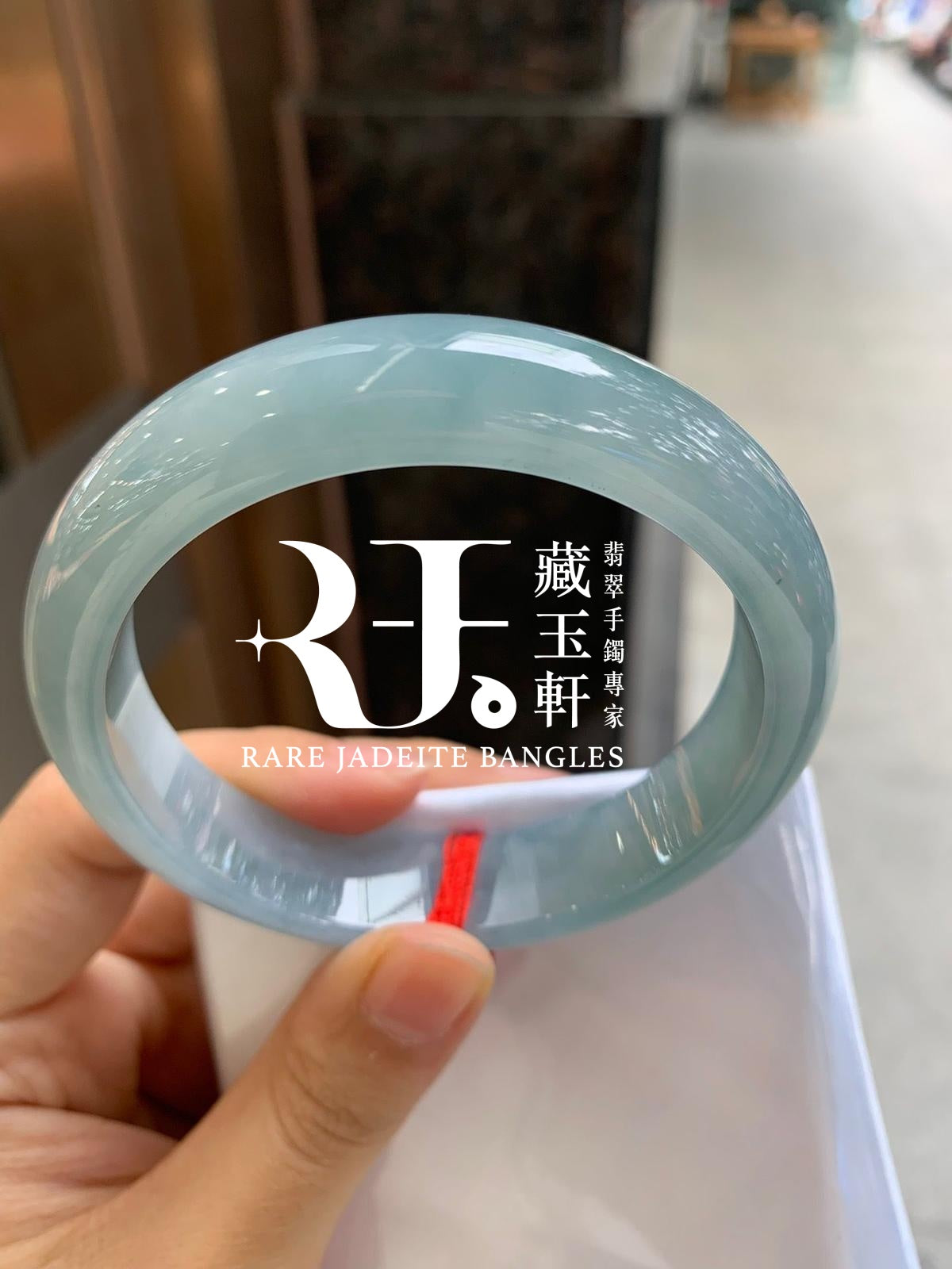 冰晴藍平安鐲