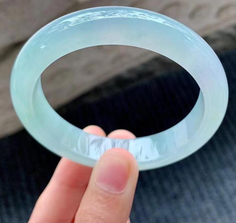 糯冰晴綠平安鐲