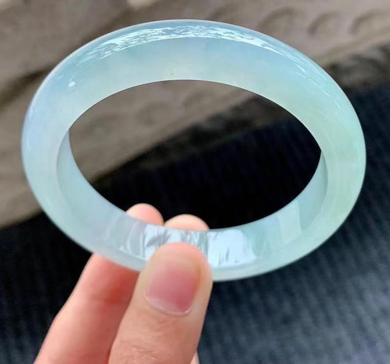 糯冰晴綠平安鐲